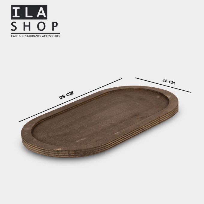 رست بیضی خاکستری چوبی یک عددی ایلا - 2