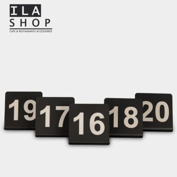 شماره میز کافه