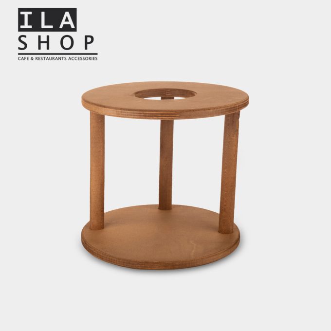 استند ویشصت گرد چوبی یک عددی ایلا - 2