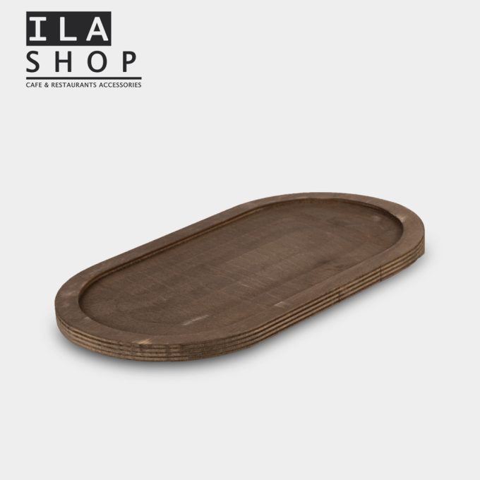 رست بیضی خاکستری چوبی یک عددی ایلا