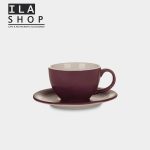 فنجان کاپوچینو بنفش یک دستی ایلا