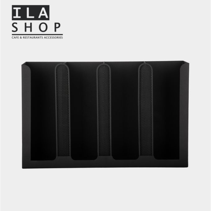 استند لیوان کاغذی فلزی 4 خانه یک عددی ایلا - 2
