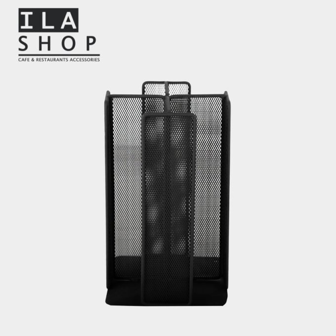 استند لیوان کاغذی مربع 4 خانه یک عددی ایلا - 2
