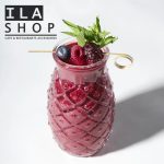 تیکی شیشه ای طرح آناناس یک عددی ایلا