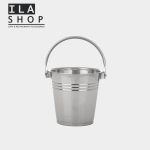 سطل یخ استیل تک دسته یک عددی ایلا