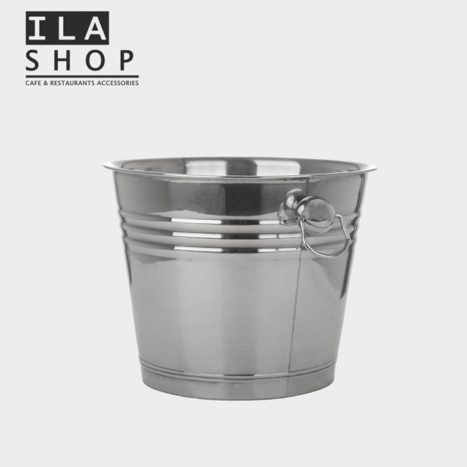 سطل یخ استیل بزرگ دو دسته ایلا - 2