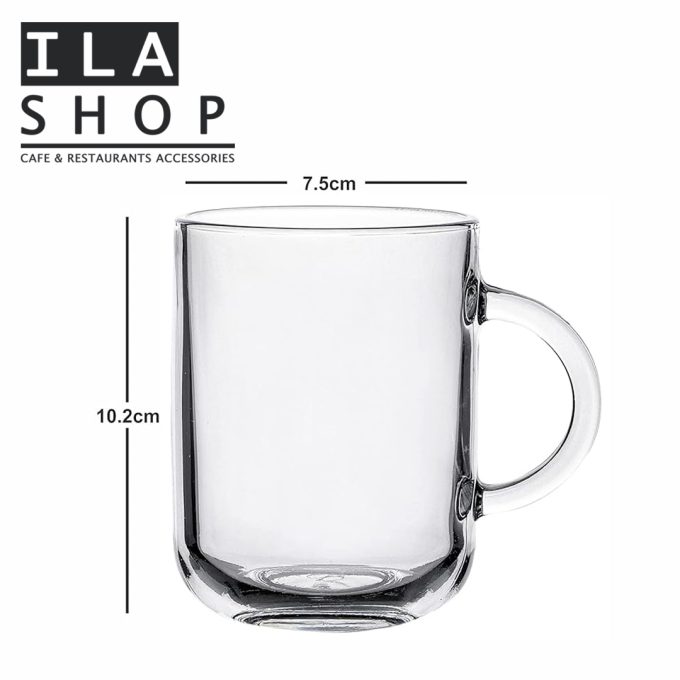 لیوان دسته دار چای خوری مدل آیکونیک (ICONIC) پاشاباغچه جفتی ایلا - 3