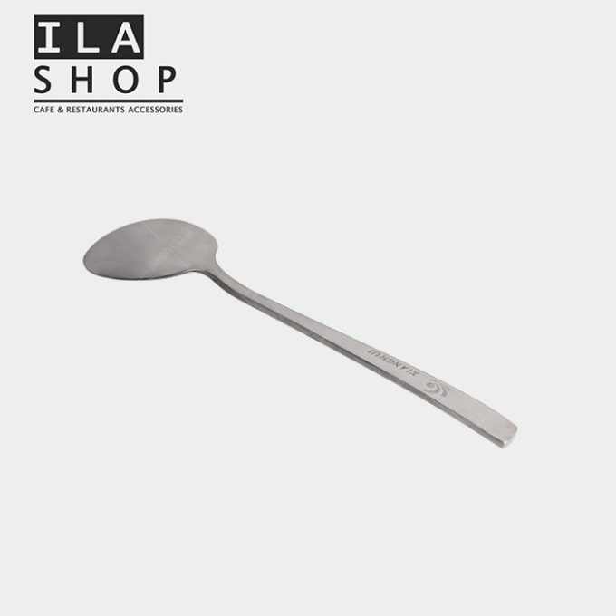 قاشق سوپ خوری استیل براق مدل ونتا یک دستی ایلا - 2