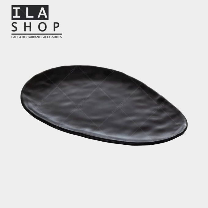 دیس ملامین مشکی مدل سنگکی یک عددی ایلا - 2