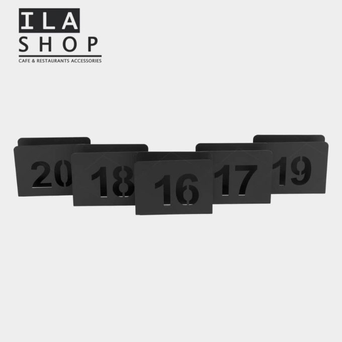 جای دستمال شماره میز 16 تا 20 یک عددی ایلا