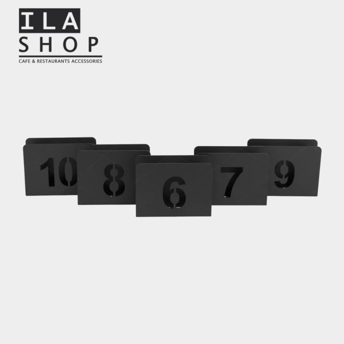 جای دستمال شماره میز 6 تا 10 یک عددی ایلا