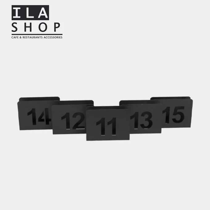 جای دستمال شماره میز 11 تا 15 یک عددی ایلا