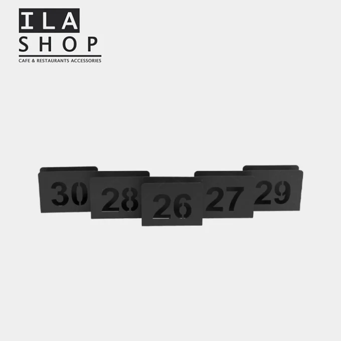 جای دستمال شماره میز 26 تا 30 یک عددی ایلا