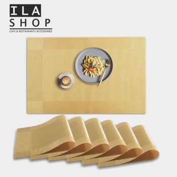 مت زیر بشقابی pvc