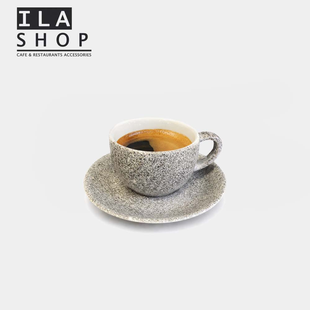 فنجان نعلبکی اسپرسو برفکی شش عددی ایلا - Image 2