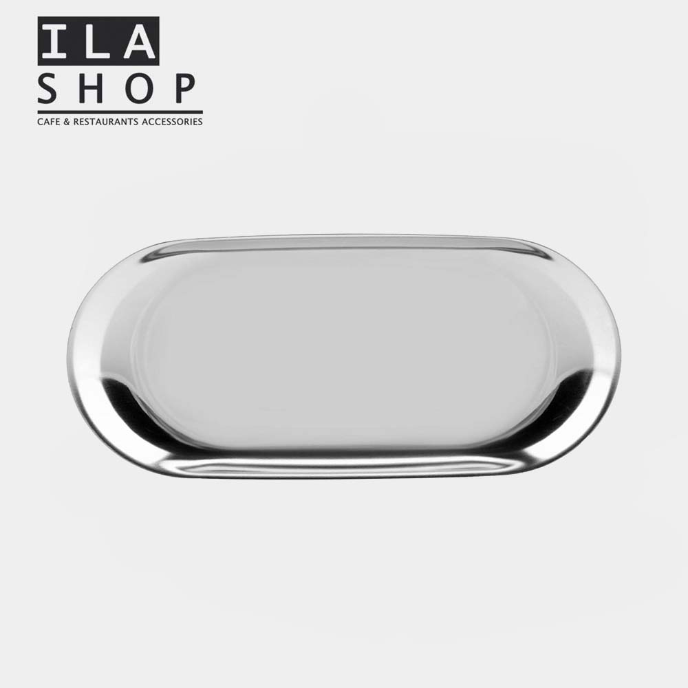 ظرف اردوخوری بیضی استیل