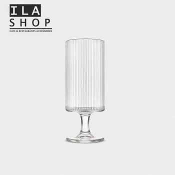 لیوان شیاردار پایه دار