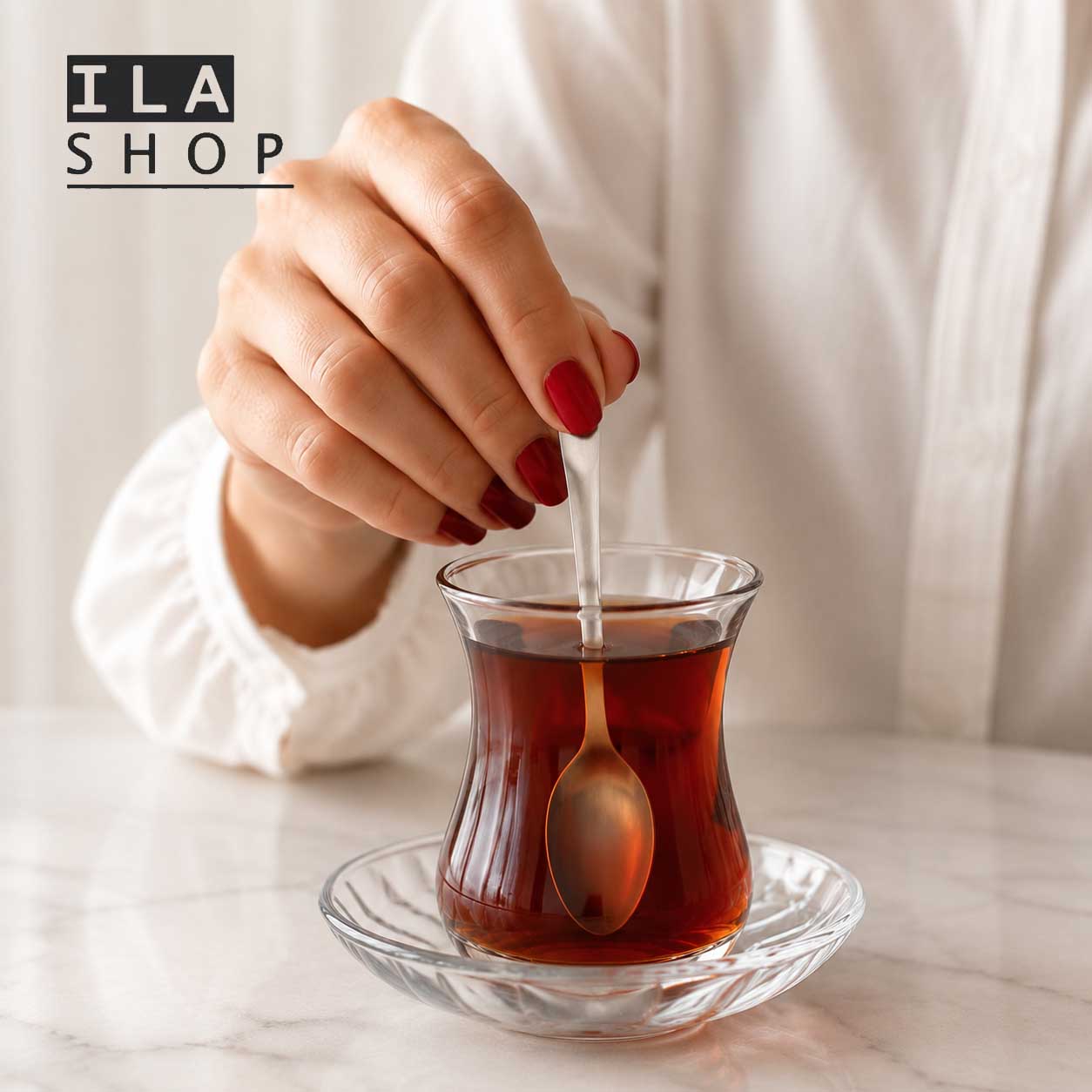 قاشق چای خوری دونا مات