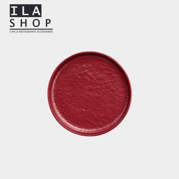 پیش دستی ملامین موج دار زرشکی
