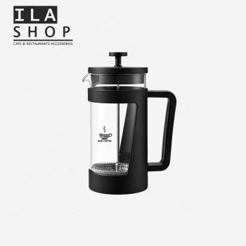 فرنچ پرس مشکی 350 میلی‌ لیتری وان کافی