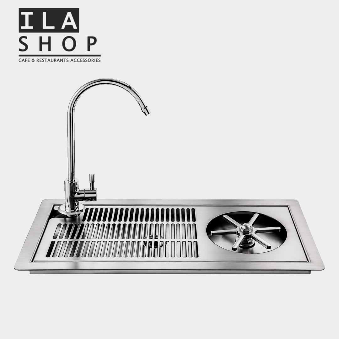 پیچر شور استیل شیر دار توکار